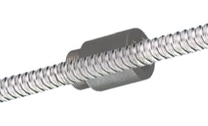 Arbre à vis Ewellix Makers in Motion, réf VH 6X2 R 1000 G9 PACKED, diam. d'arbre 6mm, longueur 1050mm