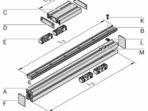 Palier linéaire Bosch Rexroth LF6, C0